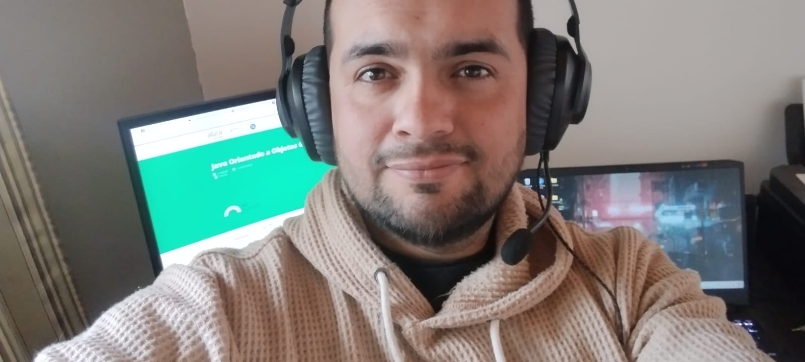 Foto de Ramón, técnico especializado en consolas